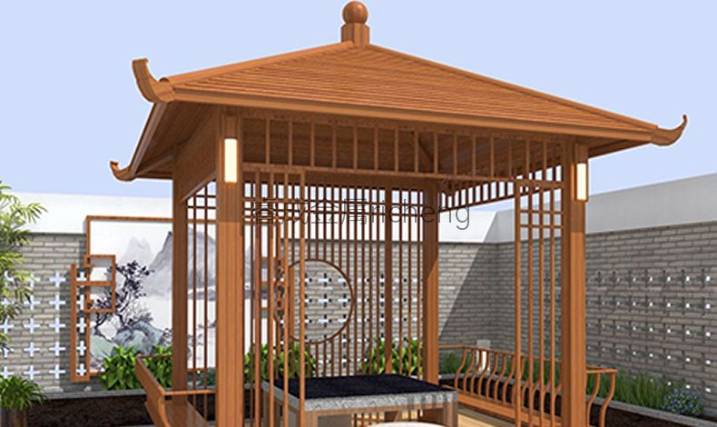 睿成鋁合金涼亭，涼亭效果圖，涼亭報(bào)價(jià)